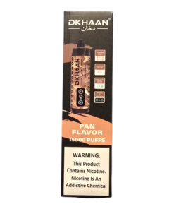Alternative view of DKHAAN DISPOSABLE HOOKAH VAPE 15K PUFFS PAN FLAVOR