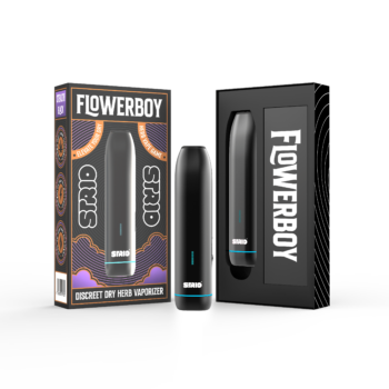 STRIO FLOWER BOY FOR DRY HERB VAPORIZER BLACK