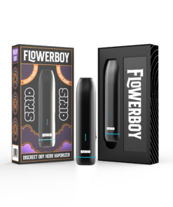 STRIO FLOWER BOY FOR DRY HERB VAPORIZER BLACK