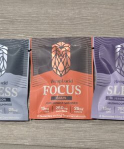 HEMP LUCID DELTA CBD & CBN GUMMY 3 ASSORTED PACK