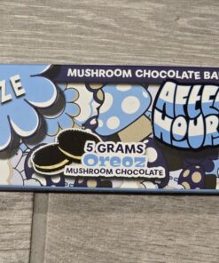 RIZE MUSHROOM CHOCOLATE BAR 5 GRAM OREOZ