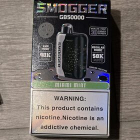 SMOGGER GB50000 DISPOSABLE VAPE MIAMI MINT