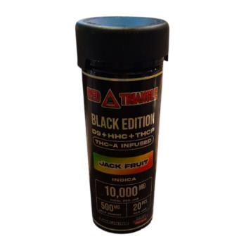 RED TRIANGLE GUMMIES 10,000MG JAR 20PCS INDICA JACK FRUIT