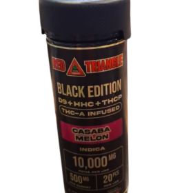 RED TRIANGLE GUMMIES 10,000MG JAR 20PCS INDICA CASBA MELON