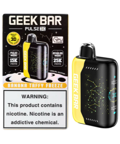 GEEK BAR DISPOSABLE PULSE X 25000 BANANA TAFFY FREEZE