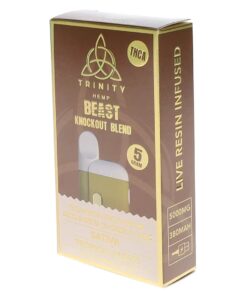 TRINITY BEAST KNOCKOUT BLEND THCA DISPOSABLE 5GRAM SATIVA. TROPICAL RUNTZ