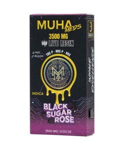 Alternative view of MUHA DISPOSABLE 3.5GRAM *NEW* MELTED DIAMOMDS INDICA BLACK SUGAR ROSE