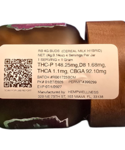 Alternative view of ROYAL BLEND THCP FLOWER 4GRAM JAR HYBRID CEREAL MILK