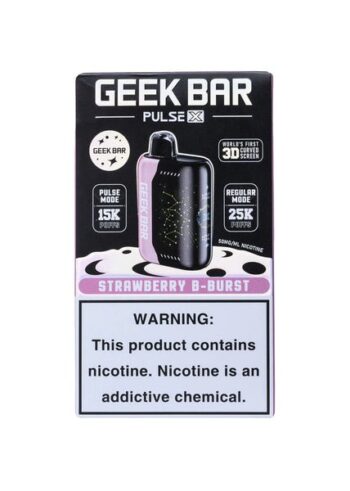 Alternative view of GEEK BAR DISPOSABLE PULSE X 25000 STRAWBERRY B BURST