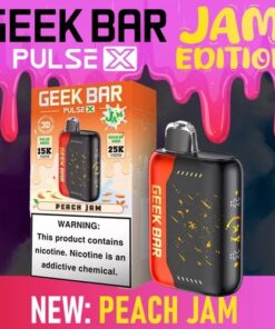 Alternative view of GEEK BAR DISPOSABLE PULSE X 25000 JAM EDITION PEACH