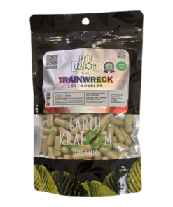 EARTH KRATOM CAPSULE 150CT TRAINWRECK