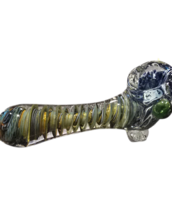 GLASS TOBACCO PIPE 4.5" PIPE STYLE