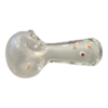 GLASS TOBACCO PIPE GLOW IN THE DARK 4"