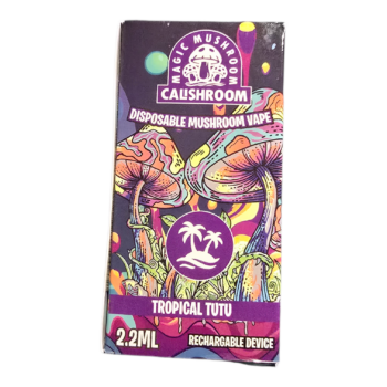 CAUSHROOM 2.2ML DISPOSABLE MUSHROOM VAPE TROPICAL TUTU
