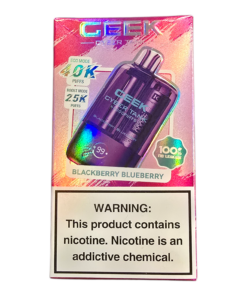 GEEK DISPOSABLE 40K BLACKBERRY BLUEBERRY