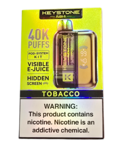 KEYSTONE FLEX 3 DISPOSABLE 40K TOBACCO