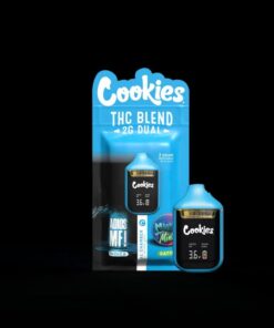 COOKIES 2G DUAL DISPOSABLE 2GRAM THC BLEND INDICA / SATIVA ADIOS MF/ MIAMI MINT