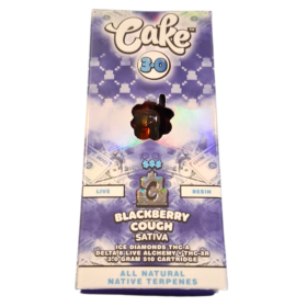 CAKE 3.0 WAVY CARTRIDGE 3GRAM SATIVA BLACKBERRY COUGH