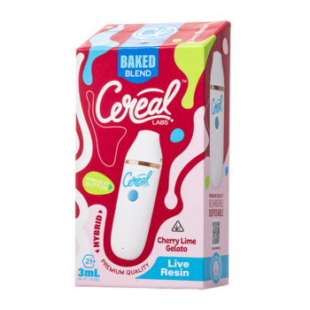 CEREAL LABS LIVE RESIN 3G DISPOSABLE HYBRID CHERRY LIME GELATO