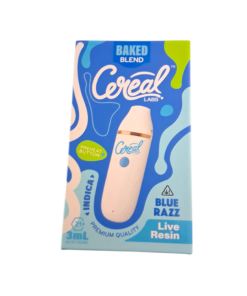 CEREAL LABS LIVE RESIN 3G DISPOSABLE INDICA BLUE RAZZ