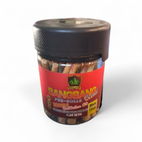 BANGBANG PRE ROLL BLEND 40COUNT 1.5 GRAM INDICA LIVE RESIN GODFATHER OG