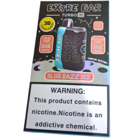 EXTRE BAR DISPOSABLE TURBO X 30K BLUE RAZZ ICE