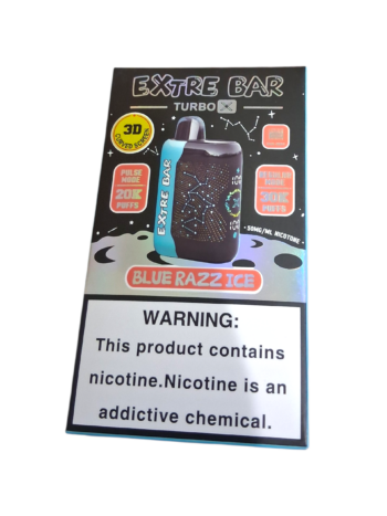EXTRE BAR DISPOSABLE TURBO X 30K BLUE RAZZ ICE