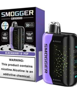 SMOGGER GB50000 DISPOSABLE VAPE BLACKBERRY B POP