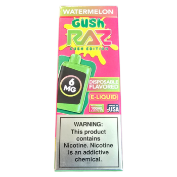 RAZ GUSH E LIQUID 6mg 100ML WATERMELON