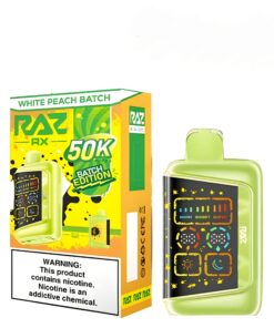 RAZ BAR RX 50K DISPOSABLE WHITE GRAPE BATCH