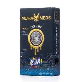 MUHA CARTRIDGE 2GRAM THCP HHC INDICA GUDH MINTZ