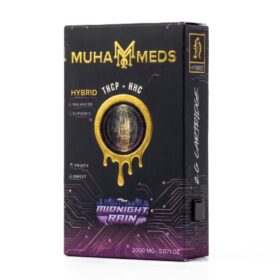 MUHA CARTRIDGE 2GRAM THCP HHC HYBRID MIDNIGHT RAIN