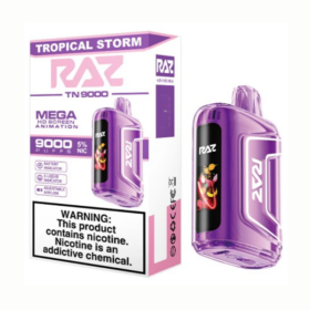 RAZ BAR DISPOSABLE MEGA TN9000 TROPICAL STORM