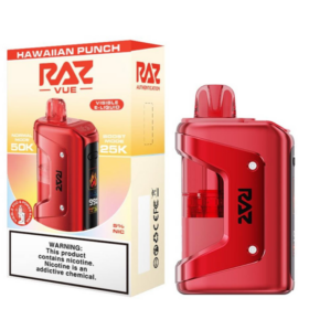 RAZ VUE 50000 REUSEABLE BATTERY POD KIT HAWAIIAN PUNCH