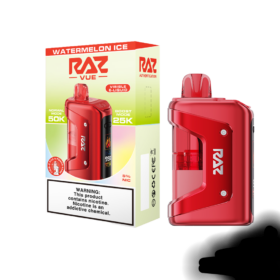 RAZ VUE 50000 REUSEABLE BATTERY POD KIT WATERMELON ICE