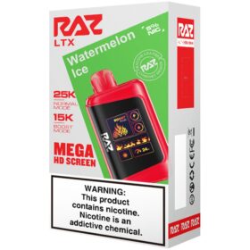 RAZ BAR 25000 DISPOSABLE LTX WATERMELON ICE