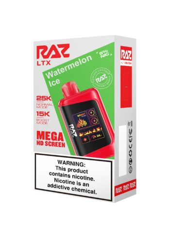 RAZ BAR 25000 DISPOSABLE LTX WATERMELON ICE