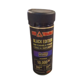 RED TRIANGLE GUMMIES 10,000MG JAR 20PCS INDICA CLOUD BERRY