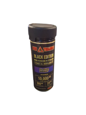 RED TRIANGLE GUMMIES 10,000MG JAR 20PCS INDICA CLOUD BERRY