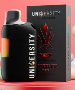 UNIVERSITY DISPOSABLE 2.5GRAM *NEW* THCP LIQUID DIAMOND HYBRID ZKITTLES