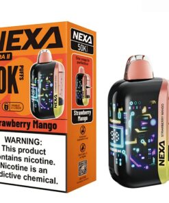 NEXA ULTRA II 50K PUFF DISPOSABLE STRAWBERRY MANGO