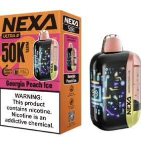 NEXA ULTRA II 50K PUFF DISPOSABLE GEORGIA PEACH ICE