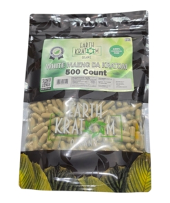 EARTH KRATOM CAPSULE 300CT WHITE MAENGDA