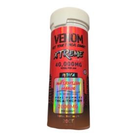 VENOM GUMMIES 40,000MG JAR 20PCS INDICA WZTERMRLON MANGO