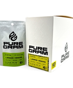 PURE GRAM LIVE RESIN BLEND DISPOSABLE 2GRAM SATIVA LEMON VENOM