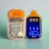 BOUTIQ SWITCH 2GRAM LIQUID LIVE DIAMOND DISPOSABLE TRIPPLE TANK 3 FLAVORS S/ORANGE SLUSH I/MANGO RUNTZ H/GUAVA GELATO