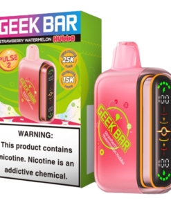 GEEK BAR DISPOSABLE PULSE 2 *NEW* 25K STRAWBERRY WATERMELON HUBBA