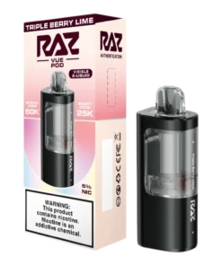RAZ VUE 50000 REFILL POD TRIPPLE BERRY LIME