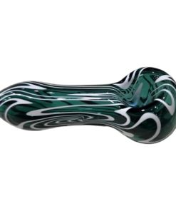Alternative view of GLASS TOBACCO PIPE 3.5"