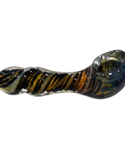 GLASS TOBACCO PIPE 4"